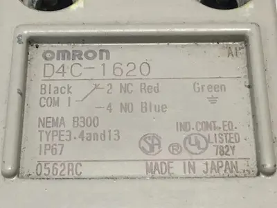 USED OMRON D4C-1620