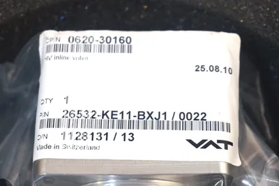 NEW VAT 26532-KE11-BXJ1/0022 INLINE VALVE 26532KE11BXJ10022
