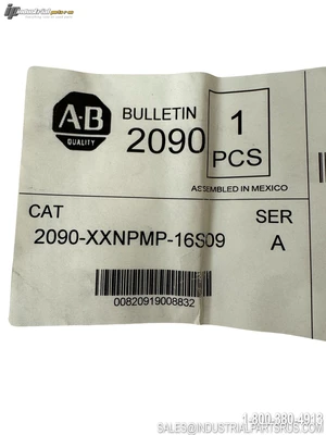 New | in-Stock ALLEN-BRADLEY 2090-XXNPMP-16S09 Cable & Wire Kentucky US | Industrial Parts R Us Inc. #1186149