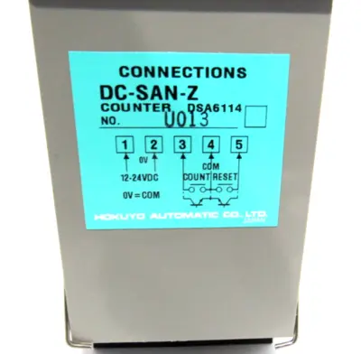 NEW HOKUYO DC-SAN-Z COUNTER DSA6114 DCSANZ