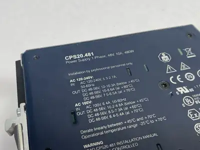 USED PULS SINGLE PHASE POWER SUPPLY 10A 48V