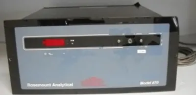 QTY. 1. ROSEMOUNT ANALYTICAL MODEL 870, TYPE 87001...