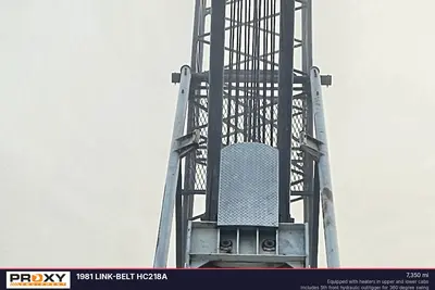 Used 1981 LINK-BELT HC218A Truck-Mounted Cranes Pennsylvania US | Proxy Equipment #1382877