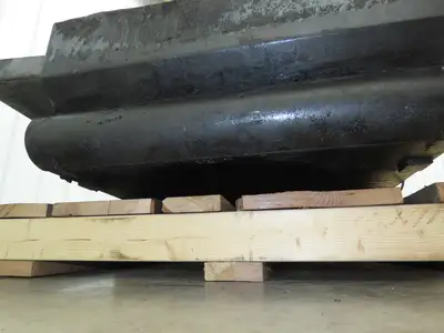 Enomoto 37"W x 8' 4" Chip Conveyor 26"Belt 220V *Needs New Drive Sprockets*