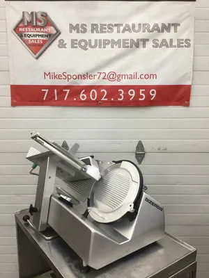 Bizerba GSPH 2018 Manual Deli Slicer Refurbished and Tested