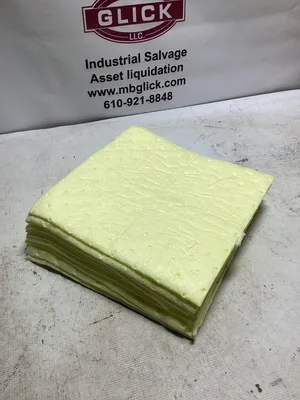Brady SPC 12″ X 12″ Absorbent Pad 50 Count -NIB