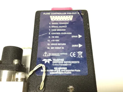 Hastings HFC-203 Flow Controller Maximum Working Pressure 500 PSIG Range & Gas 600 SCFH/Ammonia