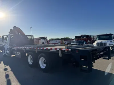 Used 2016 FREIGHTLINER M2 106 PALFINGER HYDRAULIC KNUCKLE BOOM LOADER CRANE Truck-Mounted Cranes Minnesota US | Carco Truck & Equipment #1513875