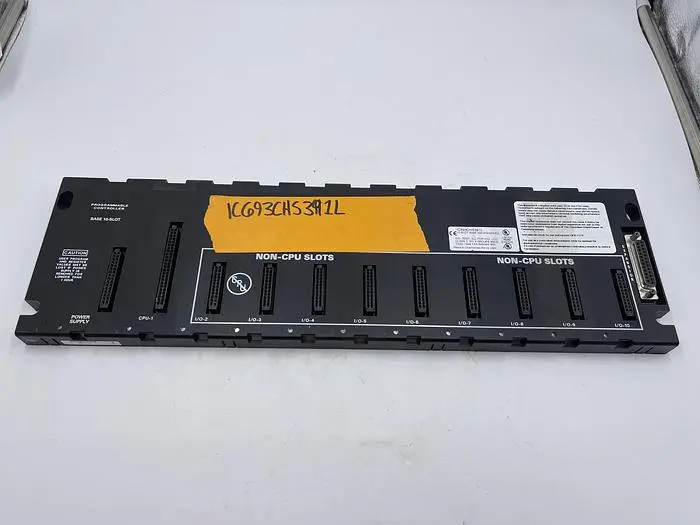 Used GE GE IC693CHS391L PLC Input & Output | ND Industrial Surplus #1215029