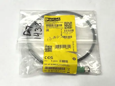 NEW PHOENIX CONTACT SAC-4P-M 8MS/0,3-PUR 8FS, 1682142