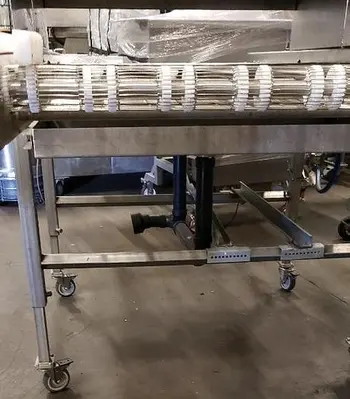 Washer, Belt, 42" x 100", Stainless Steel, Innotech, 2-Zone #5861449