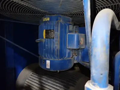 Used 2007 QUINCY COMPRESSOR QGV200 Rotary Screw & Sliding Vane Air Compressors Ohio US | HGR 24 #861420