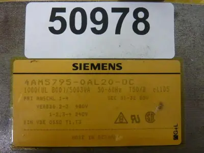 USED SIEMENS 4AM5795-0AL20-0C