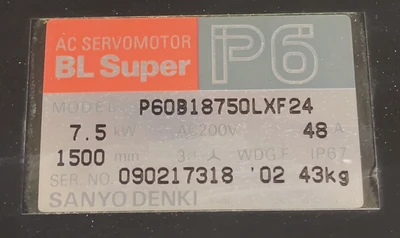 USED SANYO DENKI P60B18750LXF24