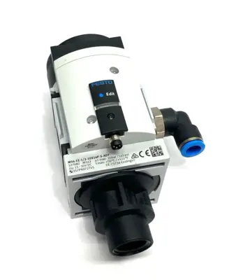 Used Festo On/Off Soft Start Valve, Built-In Switch 527682 Pump & Valve Parts Michigan US | Maverick Industrial Sales #1402303
