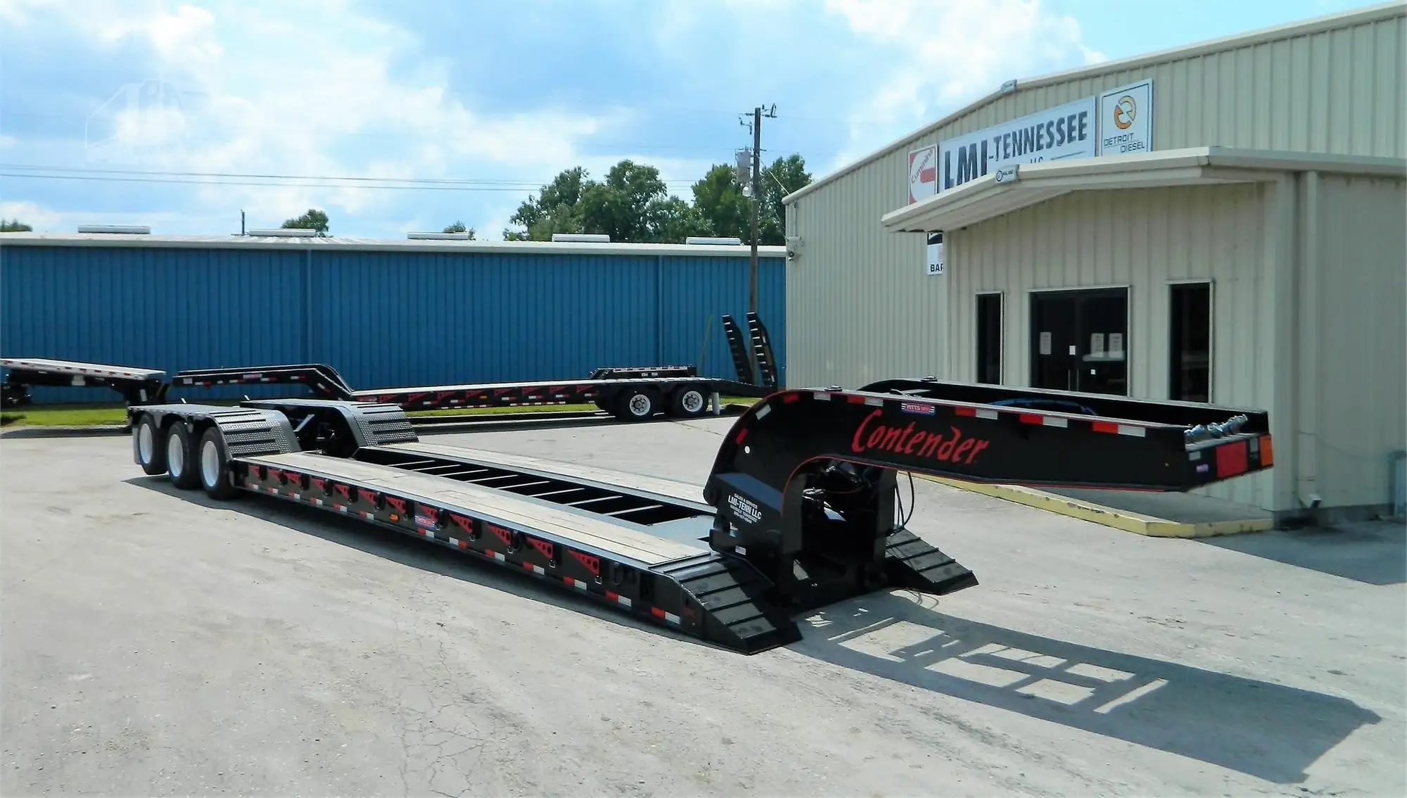 New | in-Stock 2027 PITTS LB55-22DC Lowboy Trailers Tennessee US | LMI Tennessee LLC #1505032