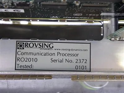 Rovsing Dynamics RO2010 Communication Processor Module Used