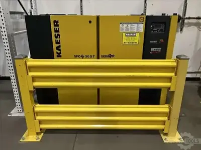 Used 2018 KAESER SFC 30ST Rotary Screw & Sliding Vane Air Compressors Illinois US | Perfection Global, LLC. #1340168
