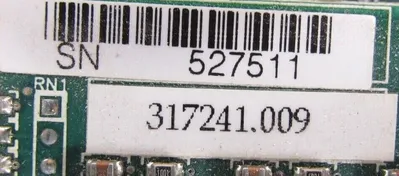 USED UNICO 323946.002 CIRCUIT BOARD 317241.009 322404.000 402-877