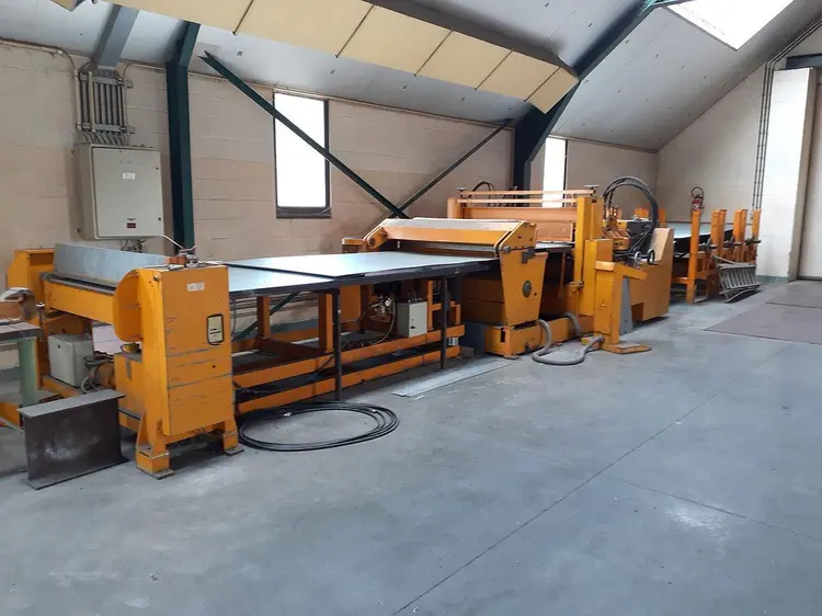 Used RAS DECOIL / CUT TO LENGTH 1500 X 2 MM Uncoilers | Apt International N.V #373364