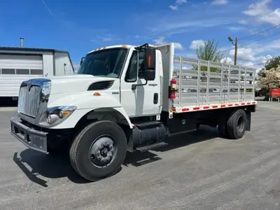 Used 2008 INTERNATIONAL WORKSTAR 7400 Flatbed Trucks Washington US | Puget Sound Truck Sales #1546490