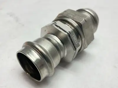 New | in-Stock Viega ProPress Stainless Steel Union 1" x 1" P1 x P2 Plumbing Equipment Michigan US | Maverick Industrial Sales #1483156