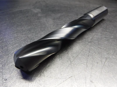 Widia 18.4mm 2 Flute Coolant Thru Carbide Drill TDS412A18400 WK15PD (LOC1233D)