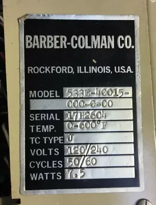 Used Barber Colman _UNKNOWN_ PLC Processors South Carolina US | Palmetto Automation #1482580