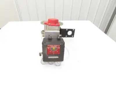 Triac PPR-1200 Spring Return Pneumatic Valve Actuator Rotary 4" Butterfly 2R80SR