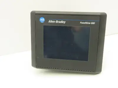 Allen Bradley 2711-T6C15L1 PanelView 600 Touch Screen PLC HMI SER B Frn 4.46