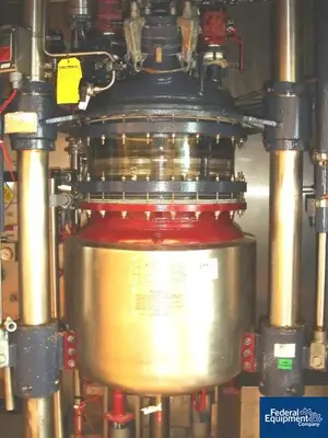 USED R&M Italia 160 Liter R & M Italia Glass Lined Reactor Set