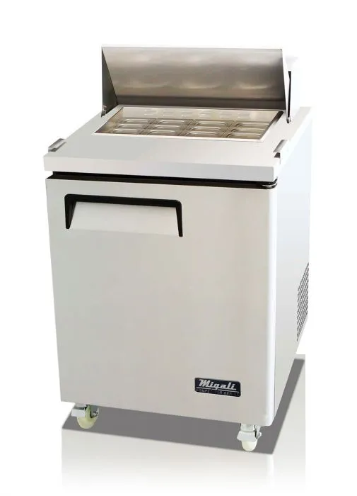 Migali C-SP27-12BT-HC 27″ – 12 Pans, Big Top Sandwich Prep Table