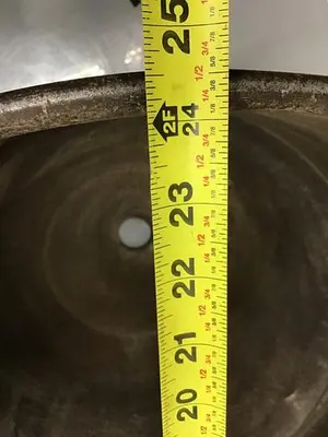 USED METAL FABRICATOR HOPPER