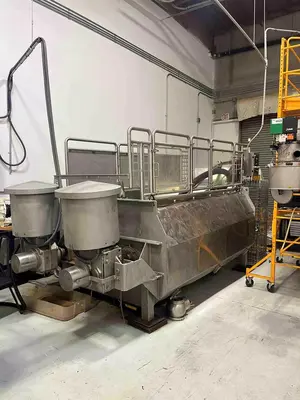 Mixer, Ribbon, 7500 LB (1100 Gallon), Dual Shaft Ribbon, Jacketed, #5991749
