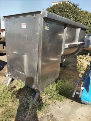Mixer, Paddle, 75 CF, Stainless Steel, 30 HP #5991603