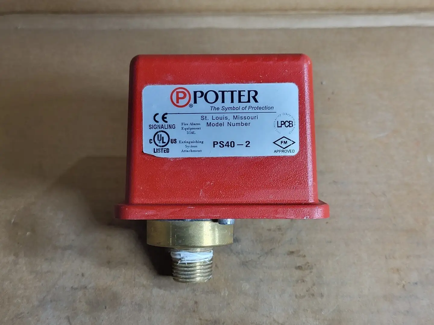 NEW POTTER ELECTRIC SIGNAL CO PS40-2