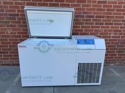 USED THERMO SCIENTIFIC ULT10140-9-D19 CRYOGENIC CHEST FREEZER, 10.3 CU FT, -140°C