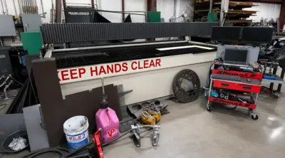 Used 2017 WARDJET 5 x 10 Kit Waterjet Cutters Arkansas US | E-Stop Machinery Sales Inc. #1445172