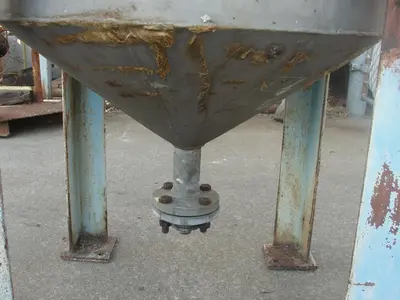 SPC7422  Tank 125 gallon vertical tank, Stainless Steel, 15 PSI jacket