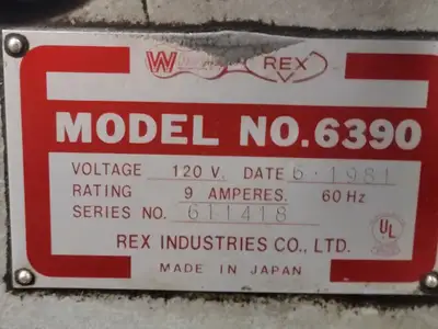 USED WHEELER-REX 6390