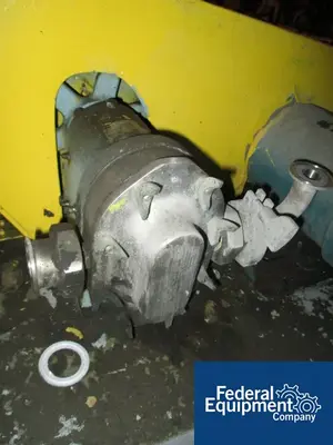 USED Waukesha Cherry-Burrell 0.75" Waukesha Rotary Lobe Pump, S/S, 0.75 HP