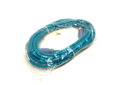 USED TURCK INDUSTRIAL ETHERNET CABLE MALE M12 4-PIN 4M