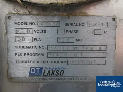 USED DT Lasko DT Lakso Slat Filler, Reformer 450