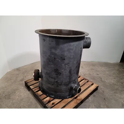 Used Flocculation Tank 100 Gallon FRP Plastic Mix Tank