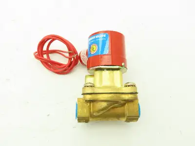 Skinner Lancer 4LD2LB5102 Solenoid Valve 2-Way NC 120V 100 PSI 3/8"NPT Hot Water
