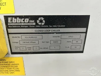 USED EBBCO CLS-24,000-CLC
