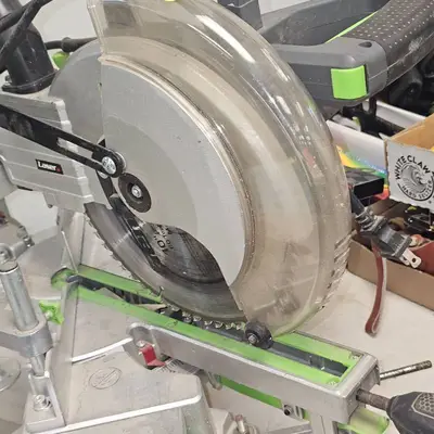 Genesis Sliding Compound Saw, Runs but needs new Trigger Switch
