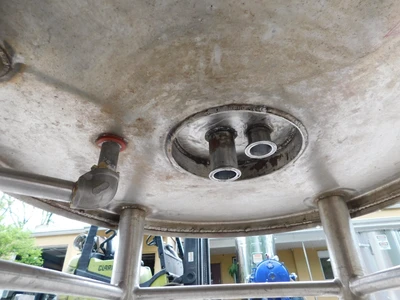 USED LEE JACKETED PROCESS TANK 200 LUDBT
