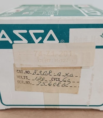 NEW ASCO 8308A40