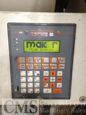 USED 2003 MAKOR UV LINE FOR MOULDINGS
